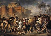 Sabine Women by Jacques Louis David - Σόλων ΜΚΟ