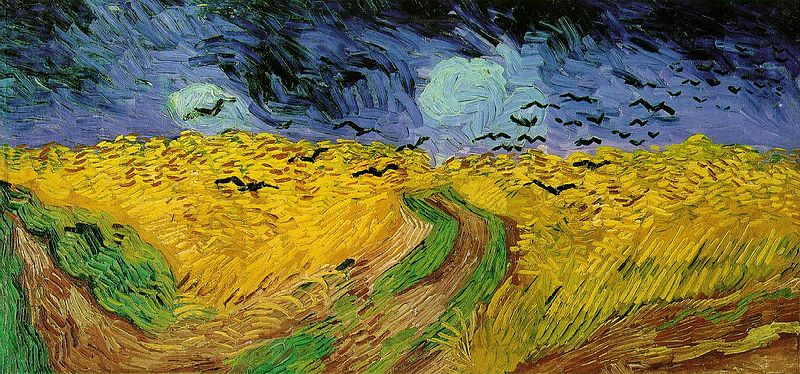 Gogh Wheat Field with Crows - Σόλων ΜΚΟ