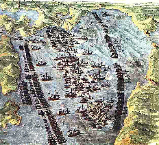 Fernando Bertelli Die Seeschlacht von Lepanto Venedig 1572 Museo Storico Navale - Σόλων ΜΚΟ