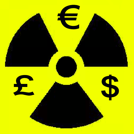 Nuclear sign and money simbols - Σόλων ΜΚΟ
