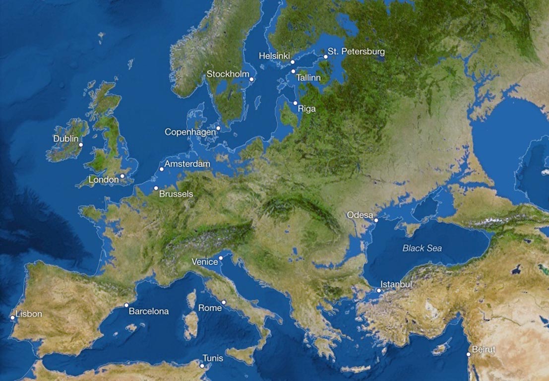 sea level rise europe 1 - Σόλων ΜΚΟ