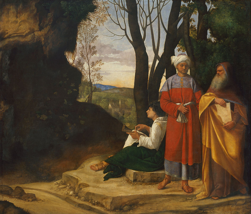 1058px Giorgione Three Philosophers Google Art Project - Σόλων ΜΚΟ