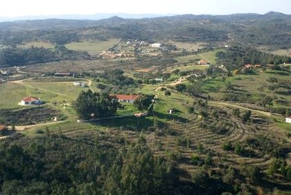 Aerial shot of the village Tamera - Σόλων ΜΚΟ
