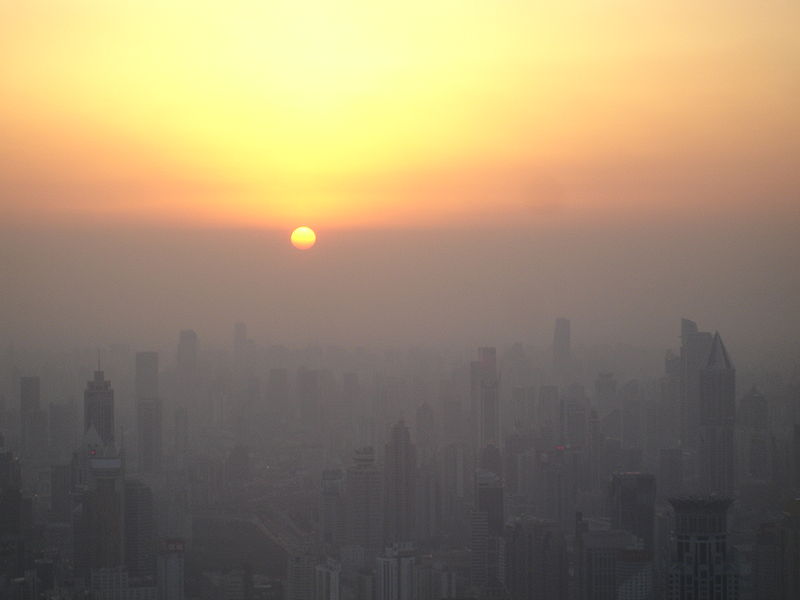 Shanghaiairpollutionsunset - Σόλων ΜΚΟ