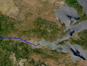 Spercheios satellite map - Σόλων ΜΚΟ