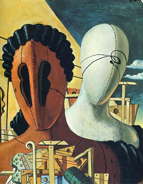 The Two Masks Giorgio de Chirico Date: 1926; Paris, France
