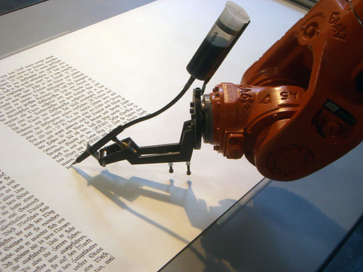 512px Bios robotlab writing robot - Σόλων ΜΚΟ