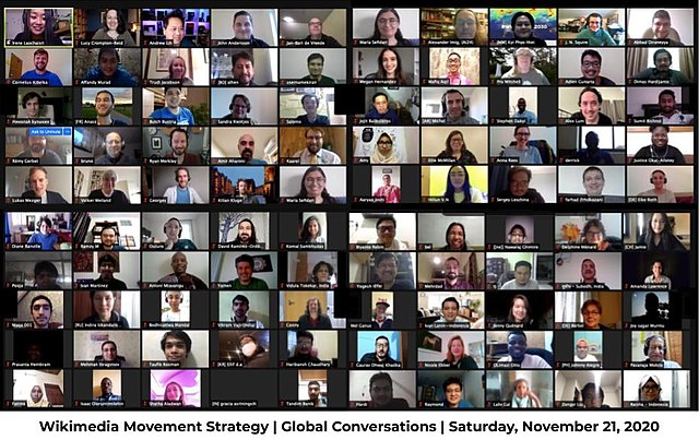 640px Wikimedia Movement Strategy Global Conversations Group Photo 21 11 2020 - Σόλων ΜΚΟ