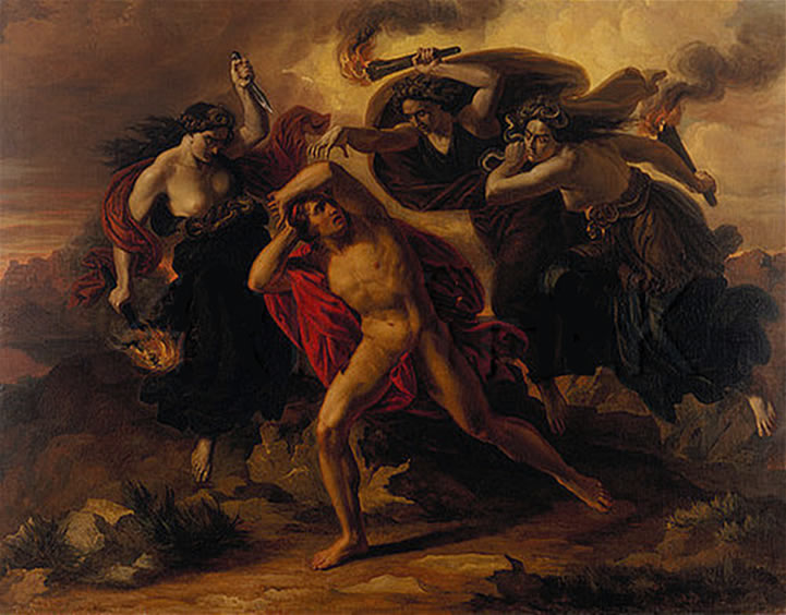 Carl Rahl Orestes Pursued by the Furies 1852 - Σόλων ΜΚΟ