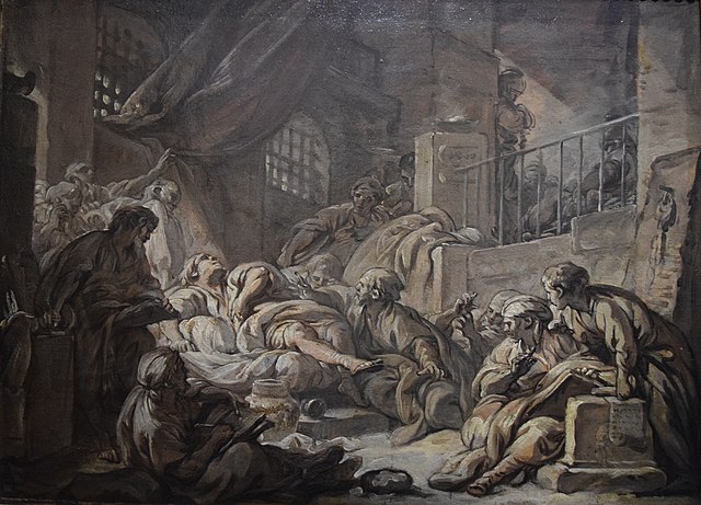 La mort de socrate francois boucher 1762 musee tessee mans - Σόλων ΜΚΟ